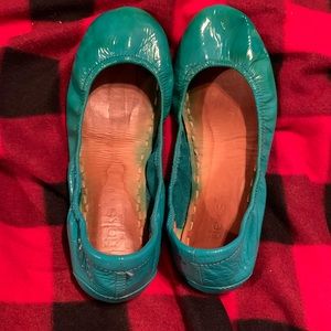 Size 8 Tieks blue